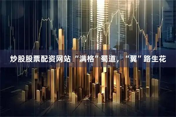 炒股股票配资网站 “满格”蜀道，“翼”路生花